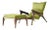 Modern Medellin Mid-Century Style Lounge Chair and Ottoman - 2 Pieces For Sale