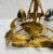 Italian Vintage Italian Gold Leaf Tole Crystal Shakers For Sale - Image 3 of 6