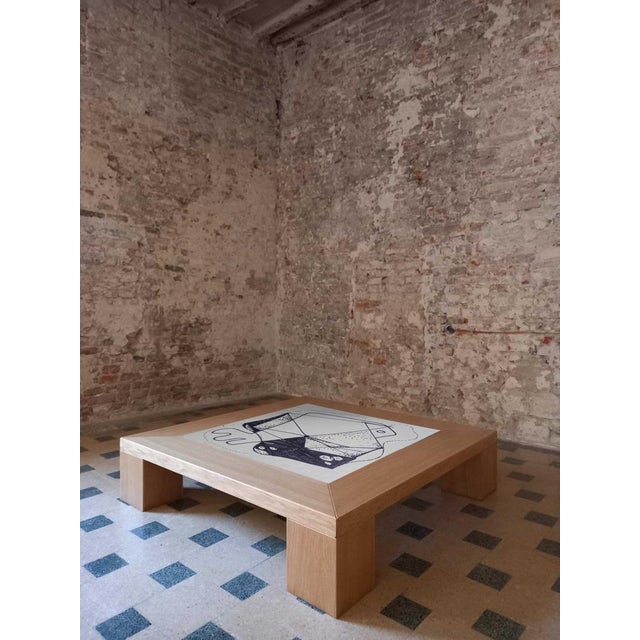 Contemporary Artistica Uno Table by Meccani Studio for Meccani Design For Sale - Image 3 of 7