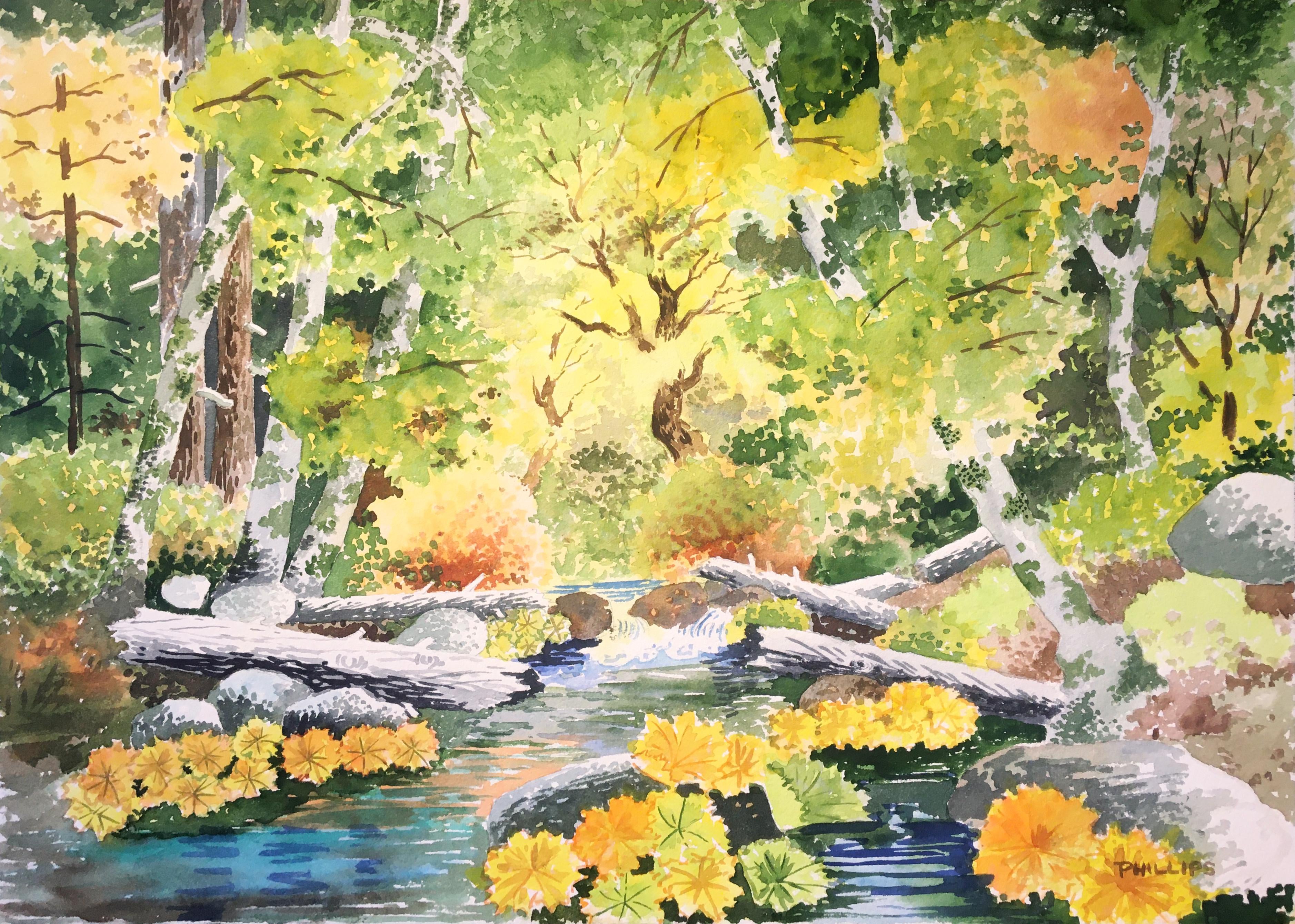 James March Phillips 1950年代 アメリカンアート 水彩画 James March Phillips 1950年代 アメリカンアート 水彩画