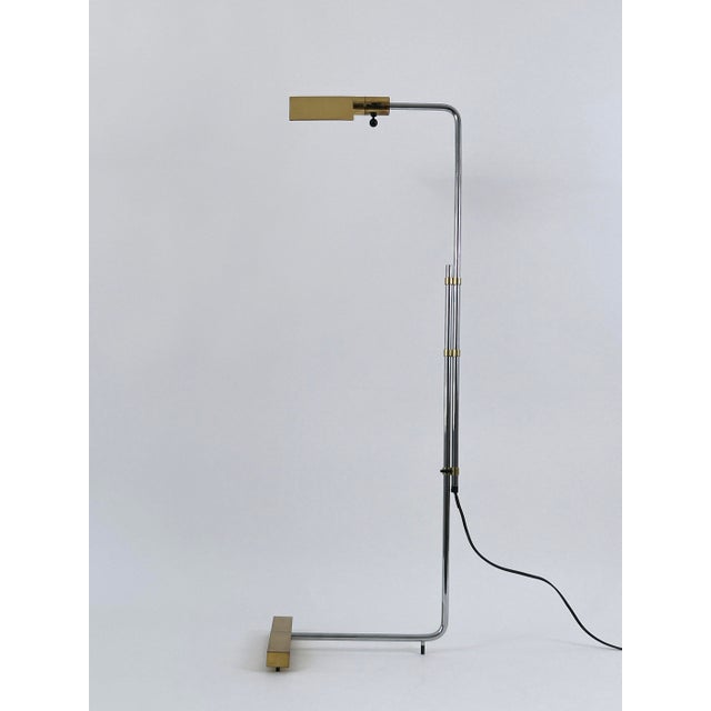 Metal Floor Lamp Backslider by Cedric Hartman for Jack Lenor Larsen, Switzerland, 1960s For Sale - Image 7 of 18