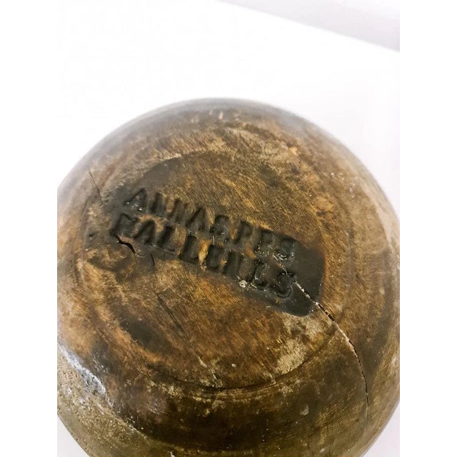 19th Century Swedish Folk Art Farmers Bowl For Sale - Image 9 of 10