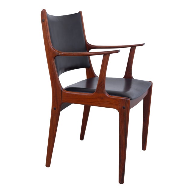 Danish Rosewood Armchair by Johannes Andersen for Uldum Møbelfabrik, 1960s For Sale