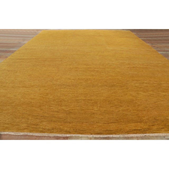 Contemporary Vintage Modern Indian Area Rug - 09'09 X 14'00 For Sale - Image 3 of 9