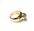 Metal 14ky Gold Gia Certified 7.11 Carat Natural Cat's Eye Chrysoberyl & Diamond Ring For Sale - Image 7 of 8