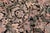 Shabby Chic Shabby Chic 1990's Floral Pak-Persian Black/Gray Wool Round Rug- 7'11'' X 8'0'' For Sale - Image 3 of 9
