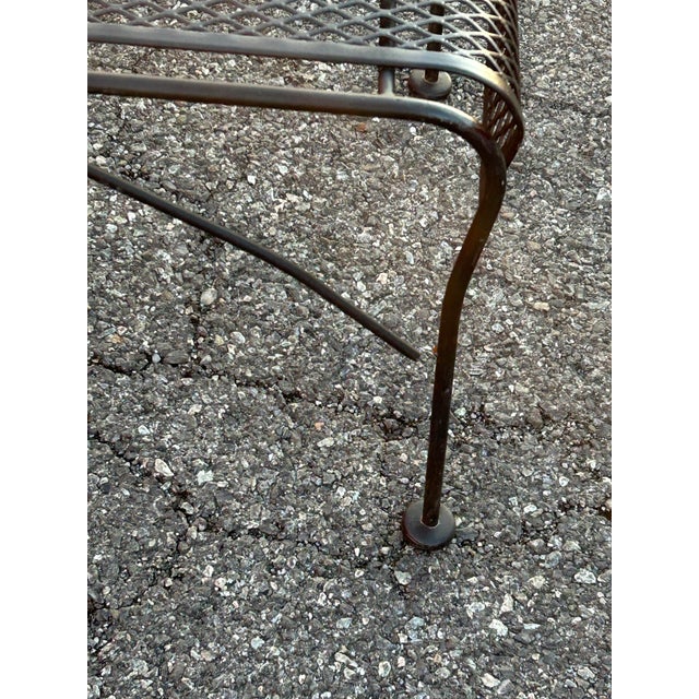 Vintage Woodard Conversation Set 4 Rockers, Ottoman, 3 Side Tables,Attributed For Sale In Washington DC - Image 6 of 8