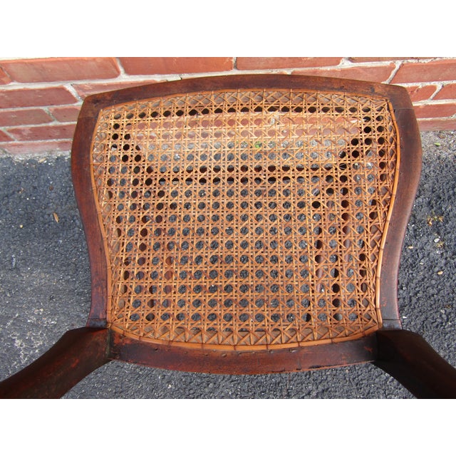 English Regency Bedroom Chair 1820s For Sale - Image 6 of 7