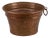 Mid-Century Heavy Copper Pottola Pan For Sale