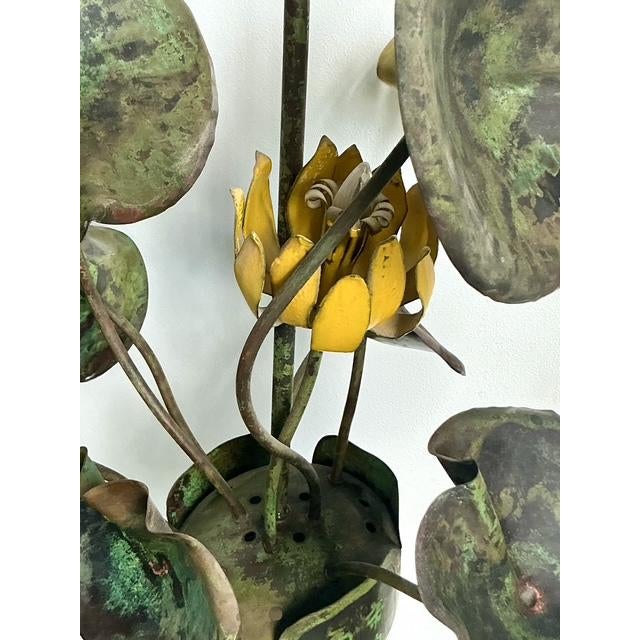 Vintage Boho Garland Faulkner Botanical Chandelier For Sale In West Palm - Image 6 of 14