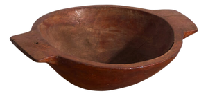Small Antique Wooden Bowl