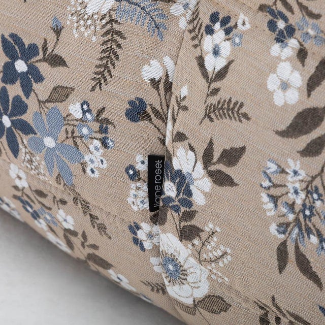 Togo Three-Seater Sofa in Pattern Fabric by Michel Ducaroy for Ligne Roset For Sale - Image 12 of 13