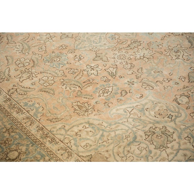 Vintage Distressed Tabriz Carpet - 9' x 12'4" For Sale - Image 11 of 11