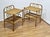 Vintage Rattan and Vienna Straw Bedside Tables, 1960s, Set of 2 For Sale - Image 4 of 10