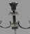 Antique Silverplate Candelabra Pair 3 Light Corinthian Column 22” Tall Ornate For Sale - Image 6 of 10