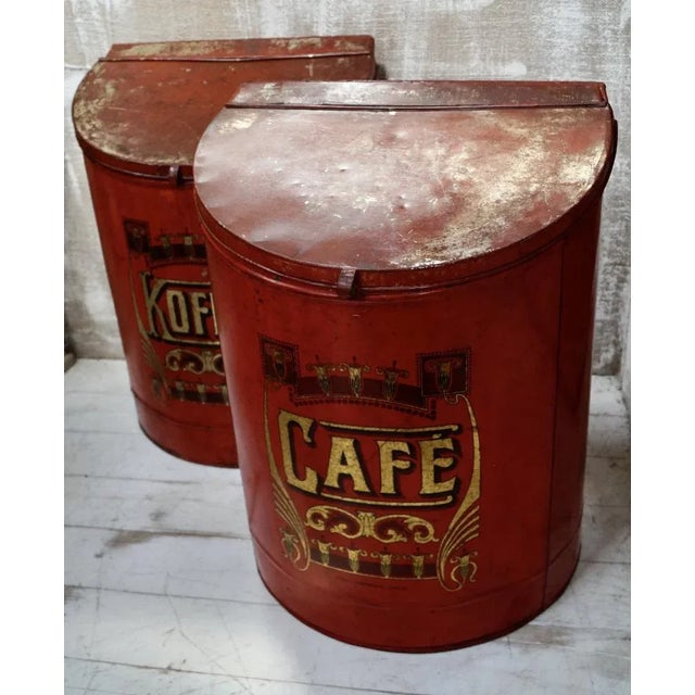 Large Cafe Container by Etall.J.Schuybroek, 1905 For Sale - Image 9 of 10