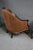 Country French Distressed Ebonized BarrelBack Lounge Chairs - a Pair For Sale In Philadelphia - Image 6 of 10