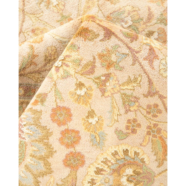 Textile Mogul, One-of-a-Kind Hand-Knotted Area Rug - Ivory, 8' 1" x 10' 0" For Sale - Image 7 of 8