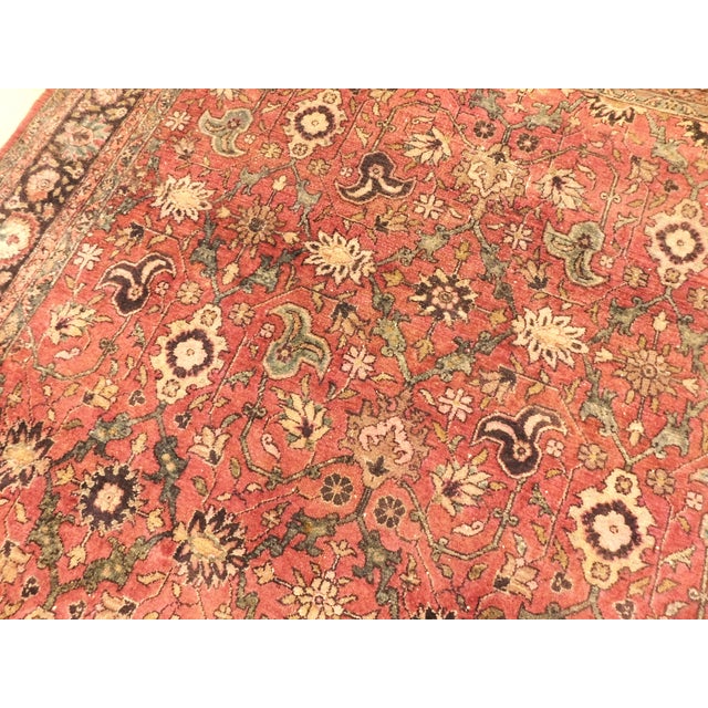 Hand-Knotted Antique Persian Rug. For Sale In Los Angeles - Image 6 of 18