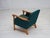 Danish Armchair in Wool and Oak, 1970s For Sale - Image 9 of 17