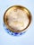 Blue Mid-20th Century Chinese Blue & White Cloisonné Brass Vases - A Pair For Sale - Image 8 of 8