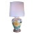 Lions Hand Painted Ceramic Table Lamp For Sale