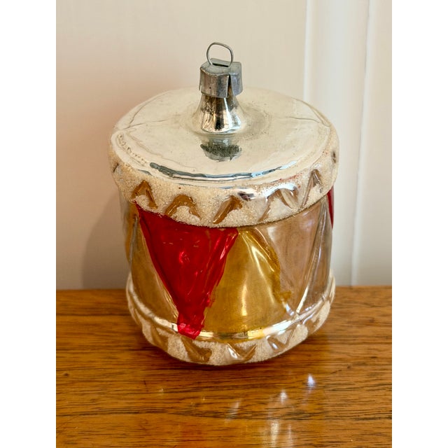 Art Deco Vintage German Mercury Glass Ornaments, Set of 5 For Sale - Image 3 of 17