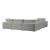 2020s Cali Slate Performance Fabric Modular L-Sectional For Sale - Image 5 of 7