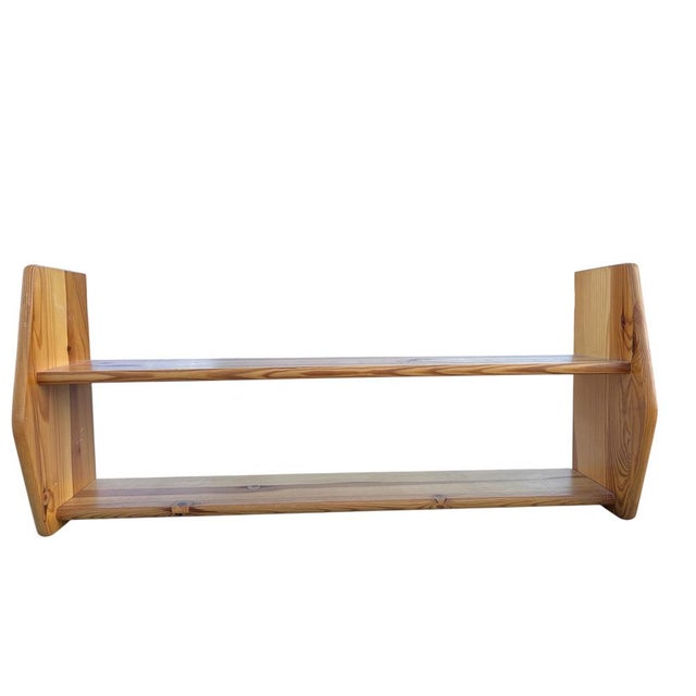 Vintage Brutalist Wall Shelf, 1970 For Sale - Image 4 of 8