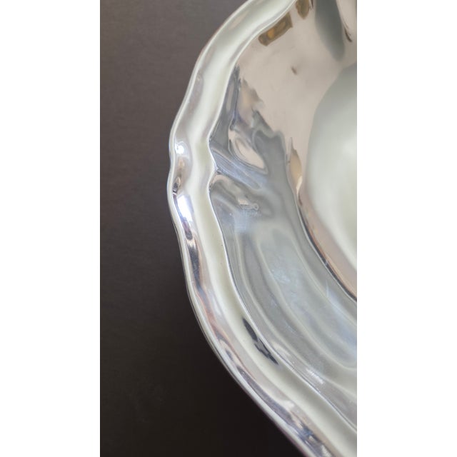 2000 - 2009 Early 2000s Five Elm Mirror-Polished Cast Aluminum Centerpiece Bowl For Sale - Image 5 of 16