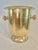 Vintage Hammered Brass Wine Cooler With Knob Handles For Sale - Image 9 of 9