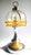 Silver German Space Age Lamp From the 1960s For Sale - Image 8 of 12