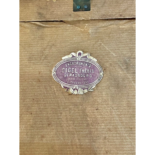 Antique French Pen and Ink Drawing Queen Marie Antoinette For Sale - Image 9 of 10