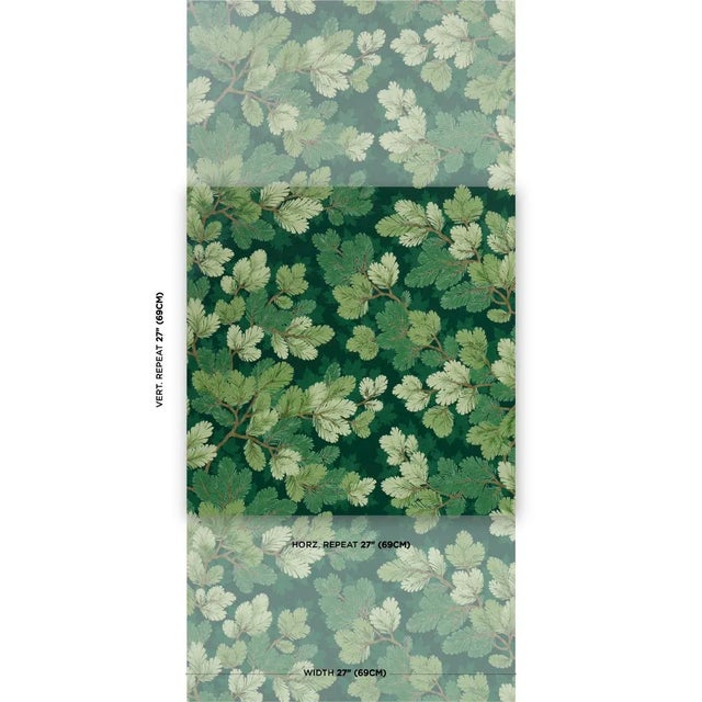 Based on artwork hand-painted in our studio, Covey Hedge derives its flat stylized foliage and rich colors from Japanese...