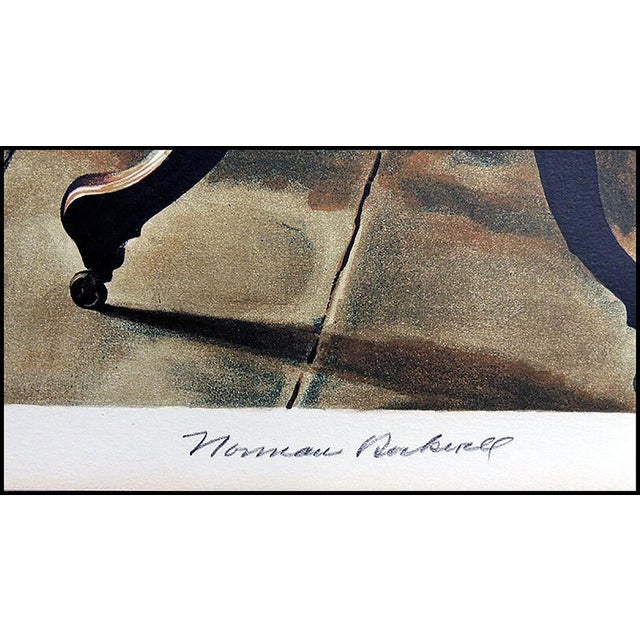 Norman Rockwell Mid 20th Century Top Hat and Tails, Norman Rockwell For Sale - Image 4 of 6