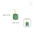 Modernist 3.66ct Octagon Emerald Bezel Pendant in 14k Yellow Gold For Sale - Image 10 of 13