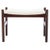 A charming mid-century modern stool or small ottoman, manufactured in Denmark during the 1960s. This piece exemplifies the...