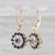 Gemstone Information: - Natural Sapphires - Total Carats - 0.96ctw Cut - Round Color - Dark Blue Treatment - Heated -...