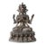 Large Gilt Bronze Statue of Bodhisattva Avalokiteshvara with Four Arms For Sale