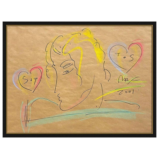 Message us to inquire about custom framing options! (Included for free with every purchase) The artwork here, "Hearts for...