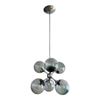 Mid-Century Lightolier Sputnik Chandelier For Sale