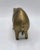 Late 20th Century Vintage Contemporary Solid Brass Pig Figurine For Sale - Image 5 of 17