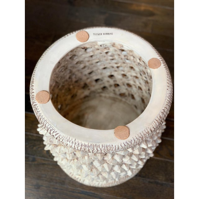Ceramic Spider's Nest Side Table by Tucker Robbins For Sale - Image 10 of 15