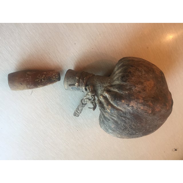 Vintage Calabash Gourd Water Canteen Chairish