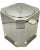Gucci Vintage Gucci Silverplate Ice Bucket Mid Century Modern Barware Italy For Sale - Image 4 of 13