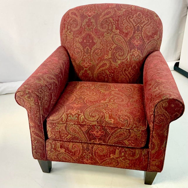 1980s 1980s Vintage Rustic European Italian Boho Chic Arts & Crafts Club Chair. For Sale - Image 5 of 16