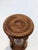 Traditional Antique Turned Wood Hourglass With Hand-Blown Glass For Sale - Image 3 of 3