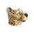 Ceramic Leopard Head Vase or Planter For Sale - Image 4 of 10