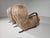 Wood H269 Chairs in Long Hair Mongolian Sheepskin by Jindrich Halabala, 1930s, Set of 2 For Sale - Image 7 of 11