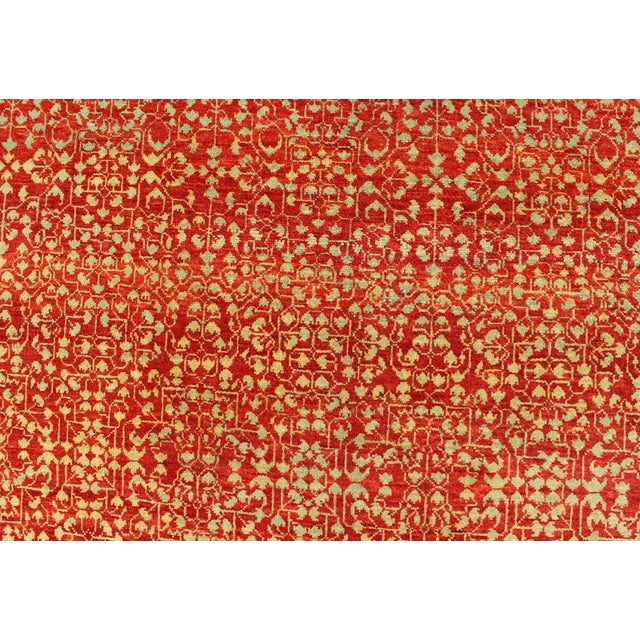 Vintage Mamluk Rug With All-Over Ottoman Design by Keivan Woven Arts 8'11 X 11'9 For Sale In Atlanta - Image 6 of 12